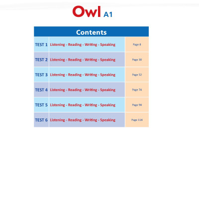 Succeed in LanguageCert Young Learners OWL 1 - 6 Practice Tests - A1