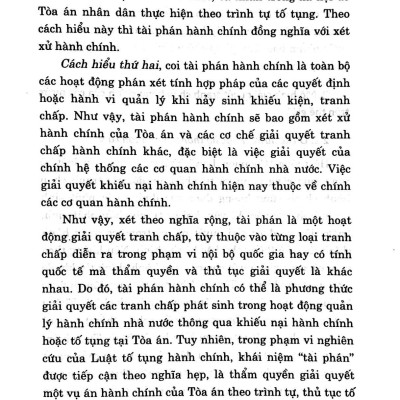Giáo Trình Luật Tố Tụng Hành Chính Việt Nam
