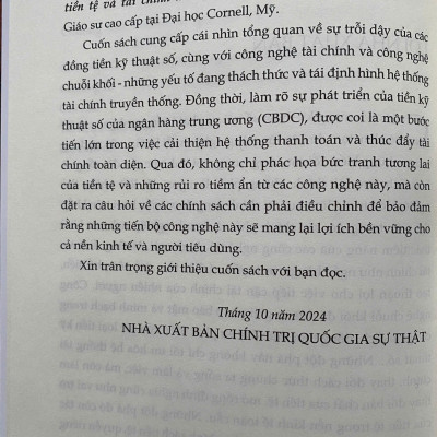 Tương Lai Của Tiền Tệ: Cuộc Cách Mạng Kỹ Thuật Số Đang Biến Đổi Tiền Tệ Và Tài Chính Như Thế Nào