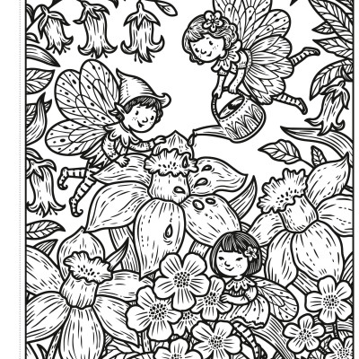 Easter Magic Painting Book