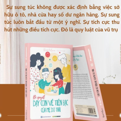Sách - Bí quyết dạy con về tiền bạc của mẹ Do Thái