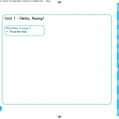 Happy Heart US 1 Activity Book