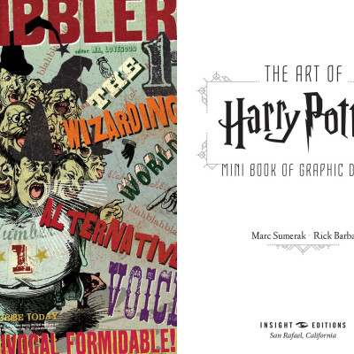 The Art Of Harry Potter: Mini Book Of Graphic Design