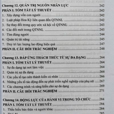 Quản Trị Học - Tóm Tắt Lý Thuyết Và Câu Hỏi Trắc Nghiệm