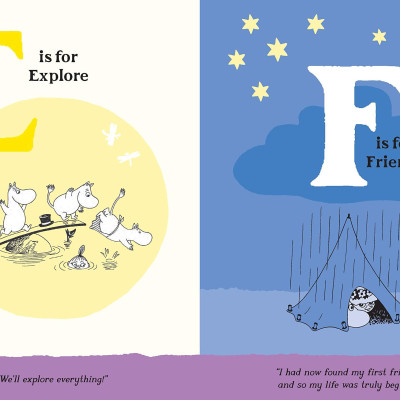The Moomin ABC: An Illustrated Alphabet Book