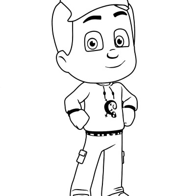 Eone Pj Masks Deluxe Poster Paint & Color