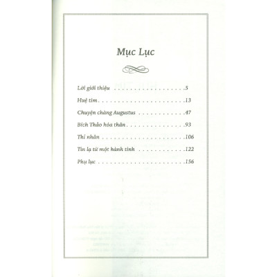 Huệ Tím [Tác Phẩm Chọn Lọc - Văn Học Đức]