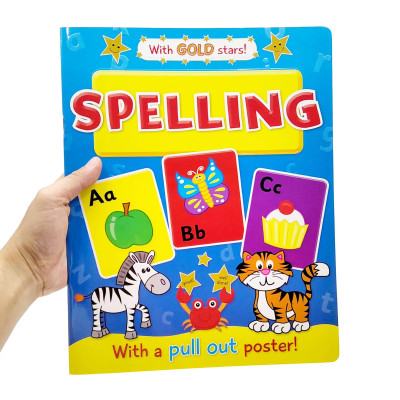 Spelling With Gold Stars And Pull Out Poster