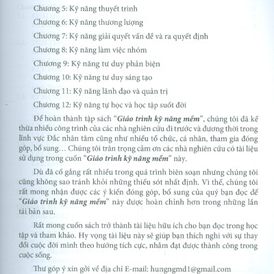 Giáo Trình Kĩ Năng Mềm 