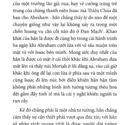 Kính Sợ Và Run Rẩy (Tái Bản 2023)