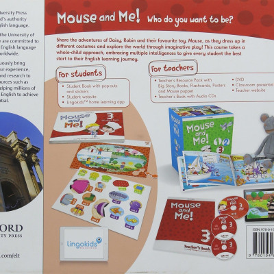 [Hàng thanh lý miễn đổi trả] Mouse and Me! 3: Student Book Pack