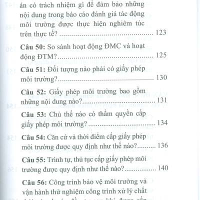 Hướng Dẫn Ôn Tập Luật Môi Trường - Dùng Cho Hệ Đào Tạo Cử Nhân Và Thạc Sĩ Các Chuyên Ngành Thuộc Lĩnh Vực Khoa Học Pháp Lý 