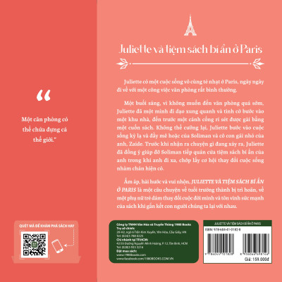 Sách - Juliette và tiệm sách bí ẩn ở Paris - Christine Féret-Fleury