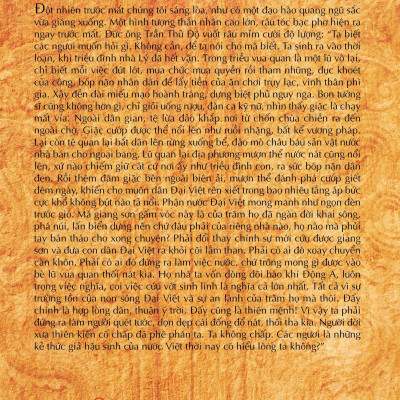 TRẦN THỦ ĐỘ ( Tiểu Thuyết Lịch Sử) ( Tái Bản )