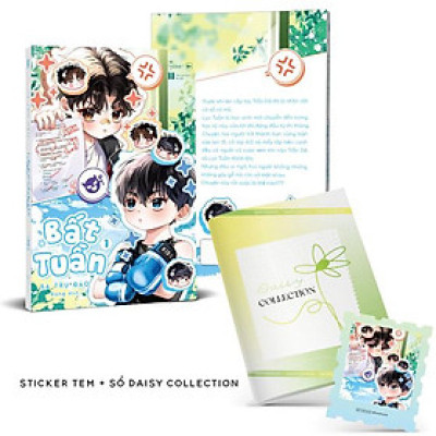 Sách - Bất Tuần - Tập 1 - Tặng Kèm Sổ Daisy Collection + Sticker Tem