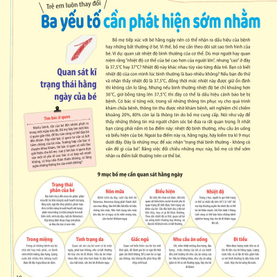 Nuôi con kiểu Nhật - Chăm trẻ ốm ở nhà - Nhận biết và ứng phó 70 loại bệnh tật ở trẻ 0-6 tuổi_BKTT_SHU