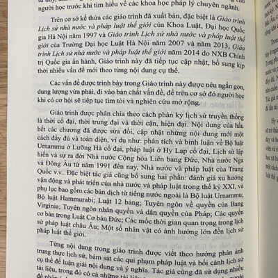 Giáo trình lịch sử nhà nước và pháp luật thế giới
