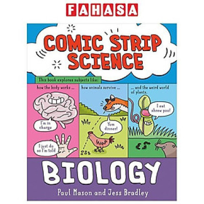 Sách ngoại văn: Comic Strip Science - Biology