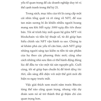 NFT - Cuộc Cách Mạng Công Nghệ Tiếp Nối Blockchain Và Kỷ Nguyên Tiền Điện Tử