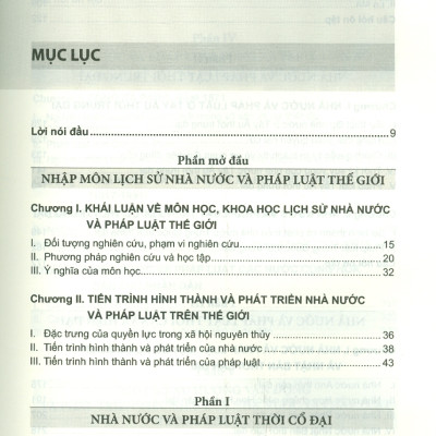 Giáo Trình Lịch Sử Nhà Nước Và Pháp Luật Thế Giới - PGS. TS. Nguyễn Minh Tuấn - Tái bản - (bìa mềm)