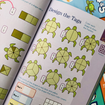 Sách summer brain quest 3&4 phát triển tư duy iq cho bé - in màu ( tiếng anh, 8 - 9 tuổi )