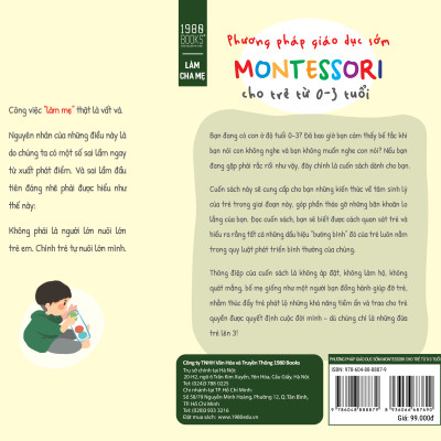 Phương pháp giáo dục sớm Montessori cho trẻ từ 0-3 tuổi