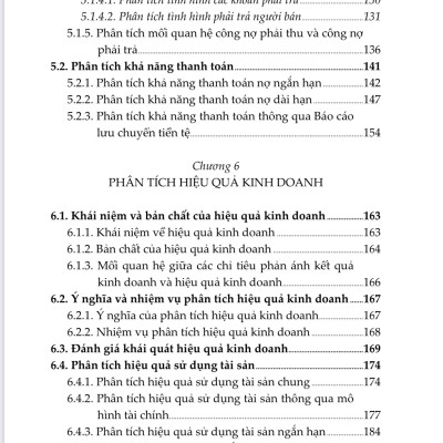 Lý thuyết và thực hành Phân tích báo cáo tài chính