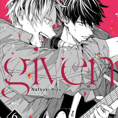 Sách - Bộ Manga - Given: Tập 4-6 (Bộ 3 Tập) - Bản Sưu Tầm - Tặng Kèm Boxset Nam Châm The Brigde + Concert Ticket + Card Bo Góc