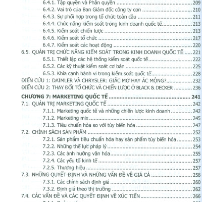 Giáo Trình Cao Học Quản Trị Kinh Doanh Quốc Tế - GS.TS. Hà Nam Khánh Giao