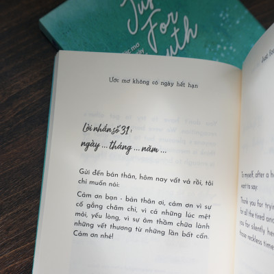 Sách - Just For Youth - Ước Mơ Không Có Ngày Hết Hạn