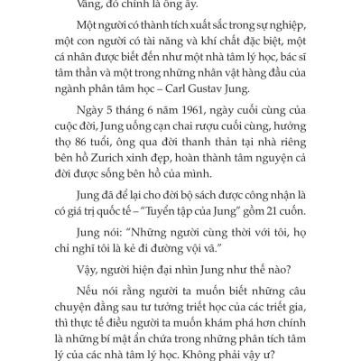 Sách - Tinh Hoa Nhân Loại - Tiến Hóa Nội Tâm Cùng Carl Jung