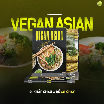 Sách - Vegan Asian - Đi Khắp Châu Á Để Ăn Chay - AZ Việt Nam