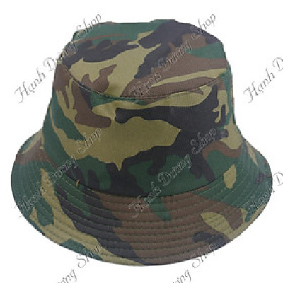 Nón tai bèo nam sọc rằn ri phong cách bụi cá tính, vành rộng chống nắng tốt - Hạnh Dương