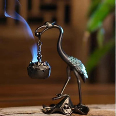 Hồng Hạc Đốt Trầm Hương, và hộp trầm Dùng Để decor Trang Trí