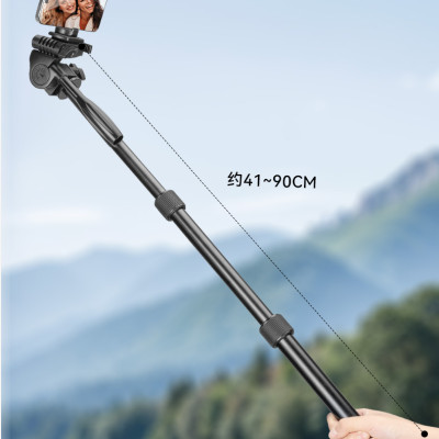 Tripod Yunteng VCT-190 - Chân Đế Máy Ảnh, Điện Thoại ,Tháo Rời Làm Gậy Selfie Kèm Remote Bluetooth - Hàng Chính Hãng