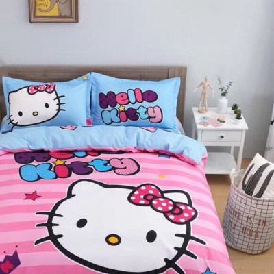 Bộ drap và vỏ chăn cotton Classic Kid VCK2017 ( 4 món )