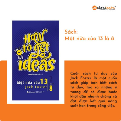 Sách Một nửa của 13 là 8 - Alphabooks - BẢN QUYỀN
