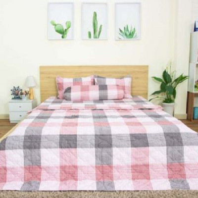 "Ga giường cotton 100%, drap giường cotton dày mát đủ size nệm" ( Mẫu Ngẫu Nhiên)