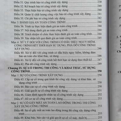 Sách Quy định chi tiết thi hành Luật Xây Dựng về Quản Lý Chất Lượng, Thi Công Xây Dựng và Bảo Trì Công Trình Xây Dựng (V2567T)
