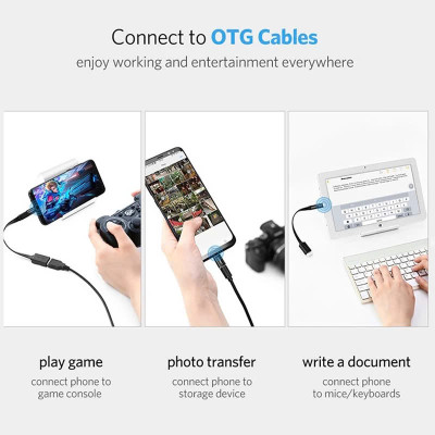 Đầu Chuyển Đổi Cổng Micro Usb Sang Type C - Hàng Nhập Khẩu