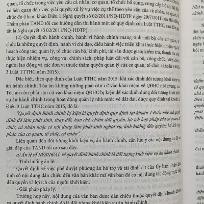 Kỹ năng giải quyết vụ án hành chính trong lĩnh vực Quản lý đất đai và thực tiễn xét xử của Tòa án nhân dân (Tái bản lần thứ nhất, có sửa đổi, bổ sung theo luật đất đai 2024) 