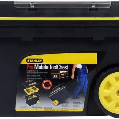 HỘP DỤNG CỤ (NHỰA) CÓ BÁNH XE (61X42X38)CM STANLEY 1-92- 904 - HÀNG CHÍNH HÃNG