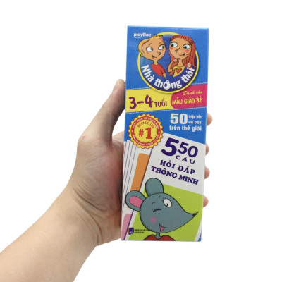 Sách - Nhà Thông Thái 3-4 tuổi - Dành Cho Mẫu Giáo Bé (Tái Bản 2024)