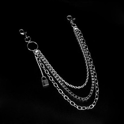 Chuỗi xích đeo thắt lưng phụ kiện nam nữ hip hop