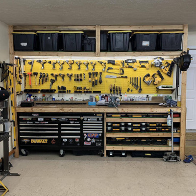 Bảng Treo Đồ Nghề Pegboard Cơ Khí SMLIFE D1 Red - Lưu Trữ Trưng Bày Dụng Cụ Sửa Chữa Thông Minh Dễ Tìm Kiếm