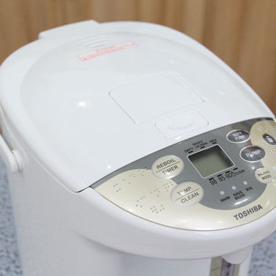 Bình thủy điện TOSHIBA PLK-45SF(WT)VN - 4.5L - Xuất xứ Thái Lan - Hàng Chính hãng, bảo hành 12 tháng, chất lượng Nhật Bản