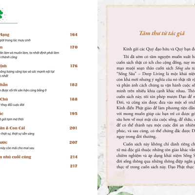 Sách - Sống sâu – Deep Living: Cuốn sách của một vị cư sĩ đã từ bỏ sự nghiệp triệu đô của mình - Thái Hà Books