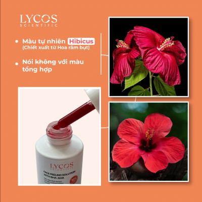 Combo Sáng Da Mờ Nám Lycos : Tinh chất Peel Da Lycos + Kem Nám Đêm Lycos - Xóa nhăn, nám tàn nhang
