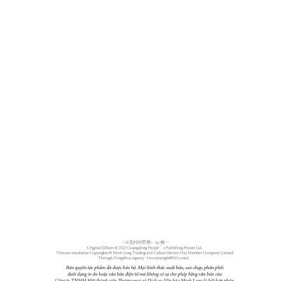 Sách - Quản Lí Thời Gian Theo Năm Màu