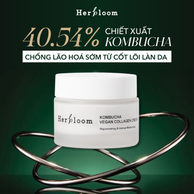 Bộ Đôi Dưỡng Trắng Da & Chống Quầng Thâm Mắt Herbloom Thuần Chay [Kem Dưỡng 60g + Kem Mắt 16ml]